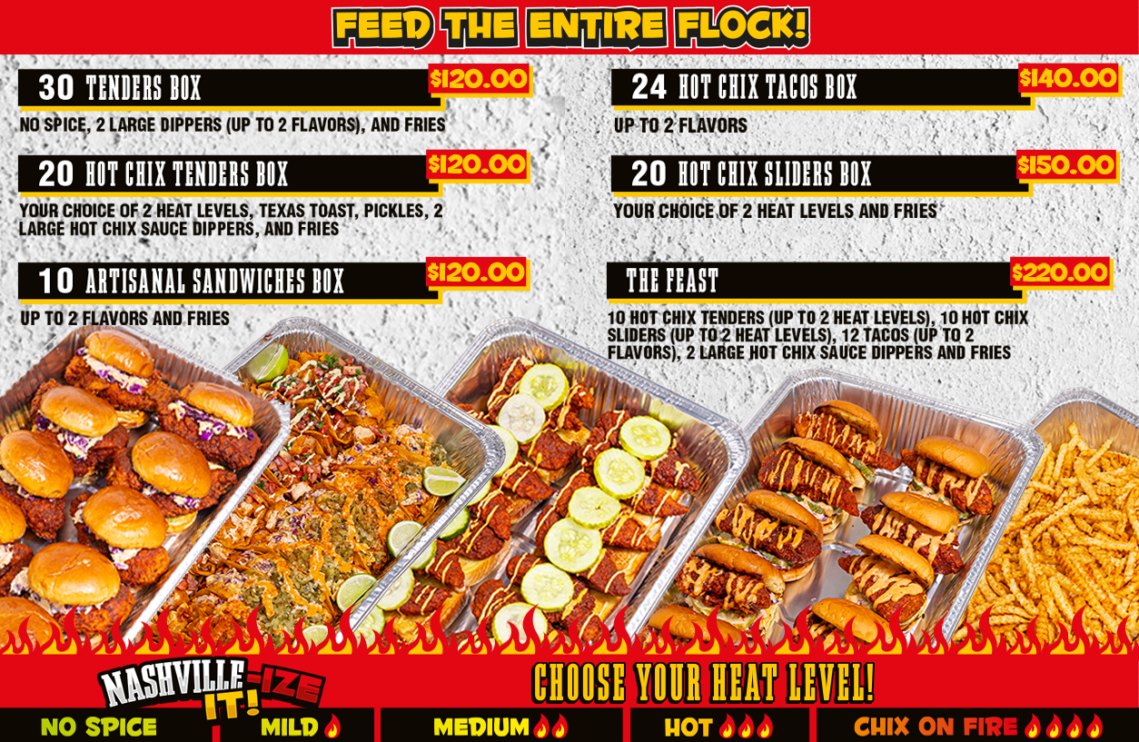 CATERING FLYER