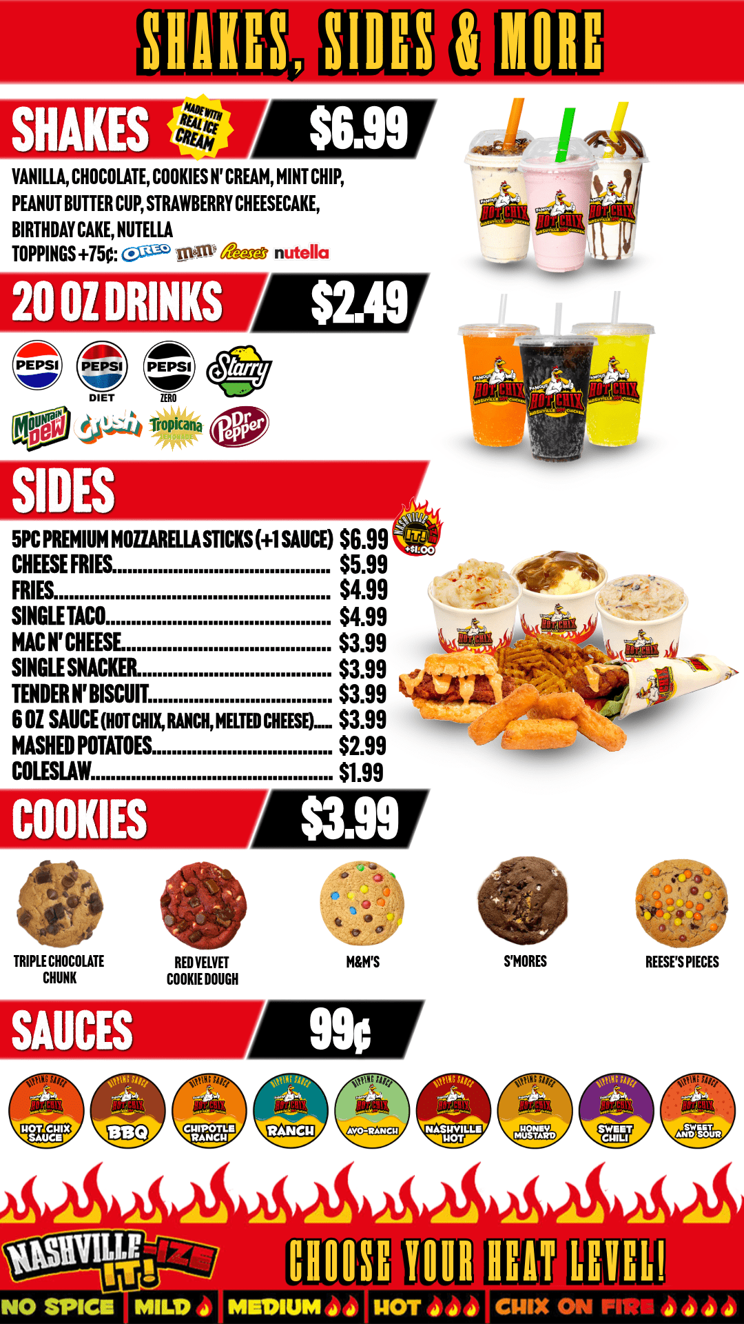 Board #6 Shakes, Sides & More (9) Board #6 Shakes, Sides & More (9)